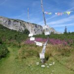 Wegweiser bei der Neuen Seehütte