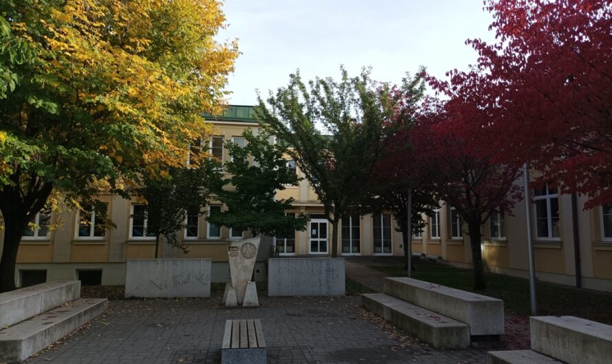 Herbstklänge vor der Volksschule