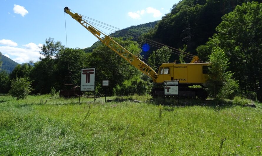 Traunfellner Bagger bei Schrambach