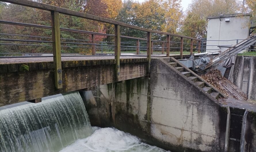 Wasserfall am Kraftwerk