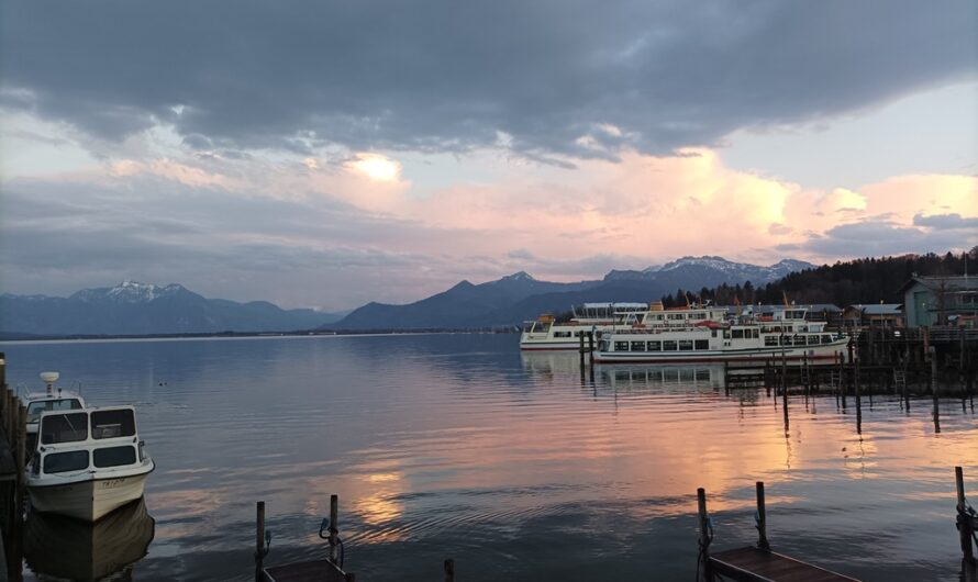 Abendstimmung am Chiemsee