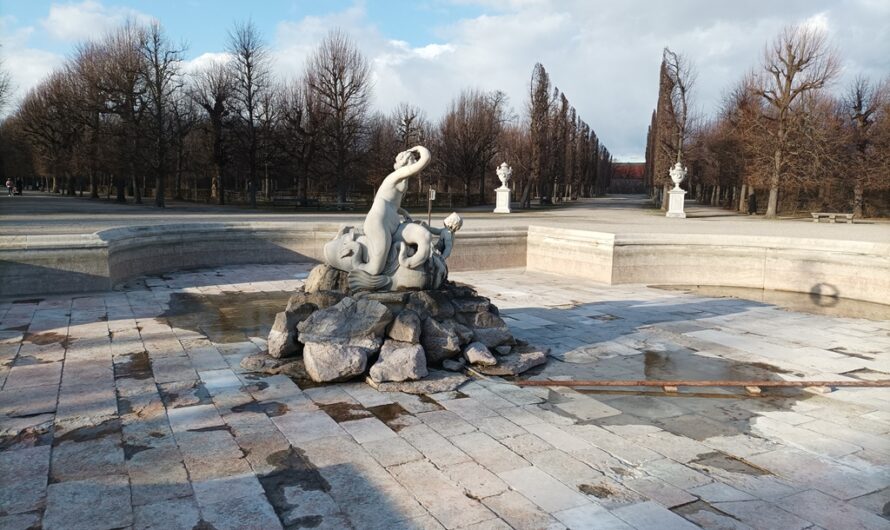 Najadenbrunnen ohne Wasser