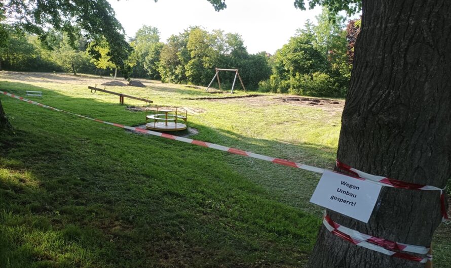 Sperre Spielplatz Parbasdorf