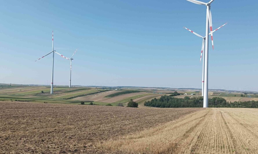 Windräder bei Hohenruppersdorf