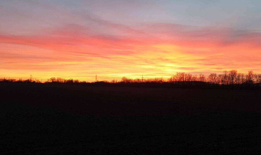 Erster Sonnenuntergang 2026