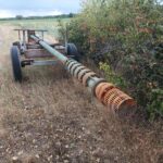 Brunnenmotorpumpe auf Wagen